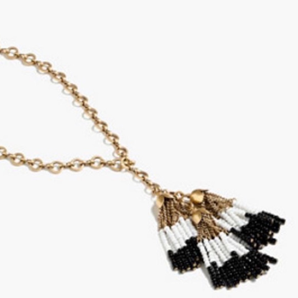 ⚜️ J.Crew - Long Tassel Necklace - Adjustable